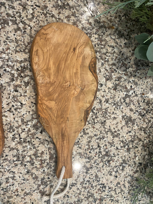 Two Organic Shaped, Live Edge Cutting Boards