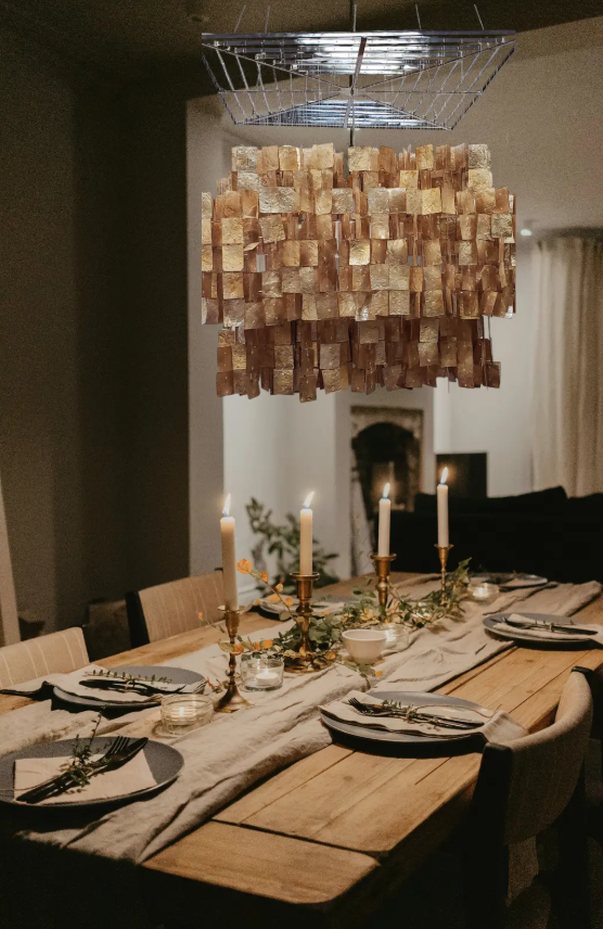 Capiz Shell Chandelier