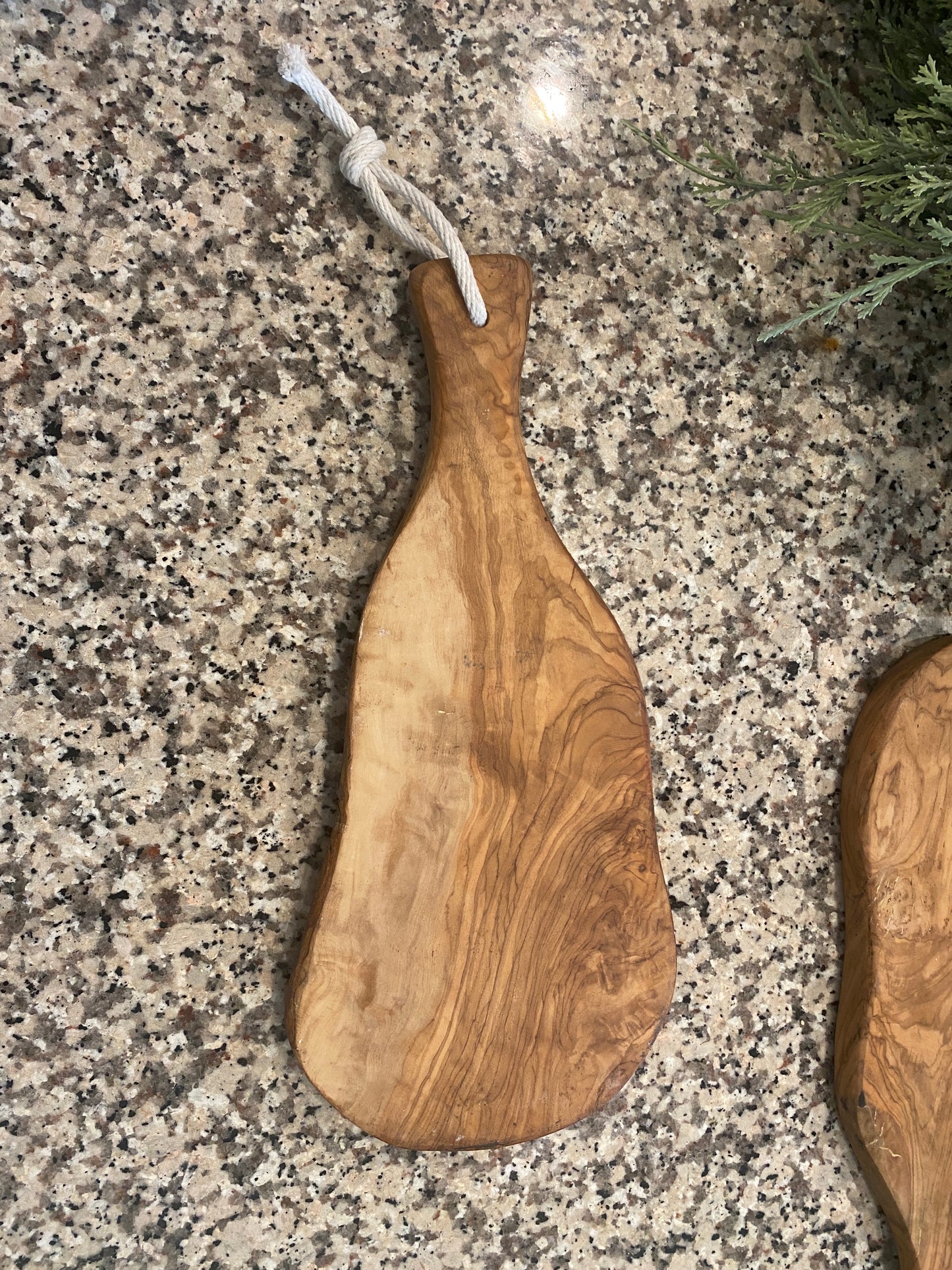 Two Organic Shaped, Live Edge Cutting Boards